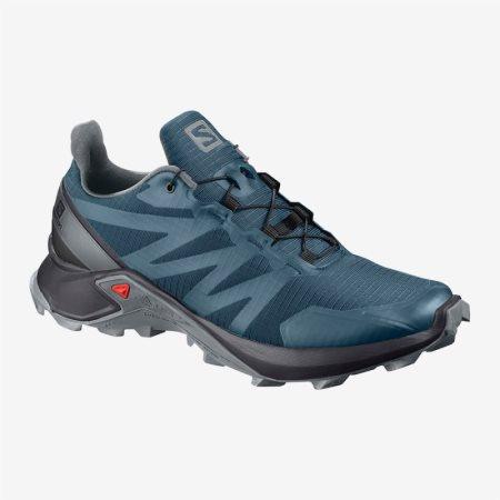 Salomon SUPERCROSS W Womens Trail Running Shoes Turquoise UK KZLN